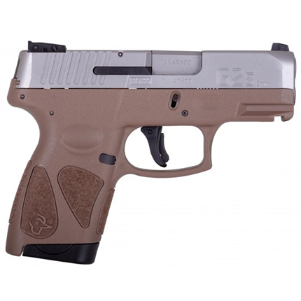 725327617440 Taurus G2S 9mm Sil/Brwn 3.25"