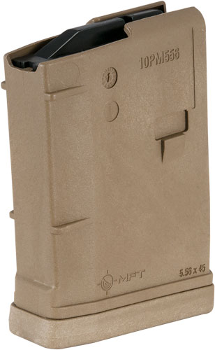 Mft Magazines Mft Magazine Ar15 5.56x45mm - 10rd Scorched Earth Poly - Pistol ...