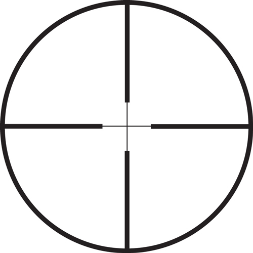 Traditions Scope Kit 39x40mm Duplex Medium Rings 2pc Base Gun Scopes at