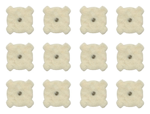 Otis FG-2717PD-100 100 Star Chamber Cleaning Pads For 7.62MM Firearm Maintenance - View #5