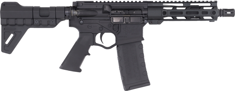 ATI Omni Hybrid Pistol 5.56mm - 30rd 7.5" M-lok With Blade Blk