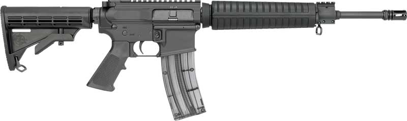 842834123353 Rra Lar-22 Mid A4 Alum 22lr - 6 Pos Stk 16" Bbl Black