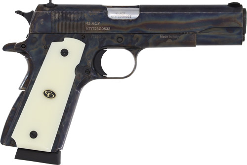 Charles Daly 1911 Field 45acp - 5" Fs Case Colored/ivory Grip<