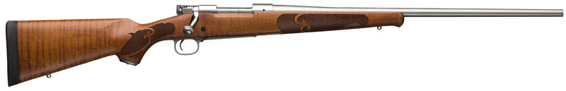 Win 70 Featherweight S/s Dark - Maple .264wm Aaaa Dk. Maple<