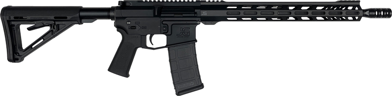 Jacob Grey Rifle Jg15 Hoplo - 5.56mm 16" M-lok Billet Black!
