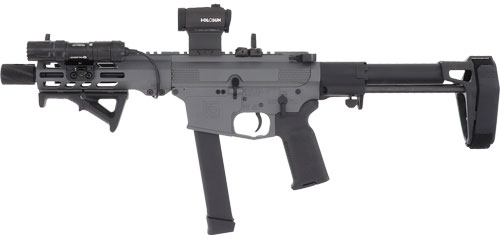 Jacob Grey Pistol Jg9 9mm - 7.5" Grey Ghost Kit W/red Dot