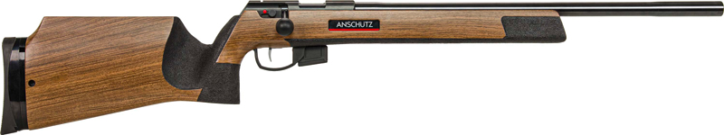 4046654111620 Anschutz 1761 Hb Msr 22lr - 21.4" Blued/walnut 2-stg
