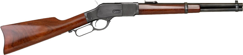 814230010070 Cimarron 1873 Trapper Rifle - 45lc 16" Blued Walnut