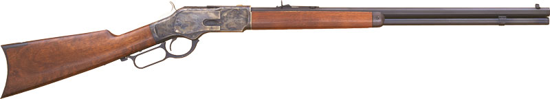 814230010216 Cimarron 1873 Sporting 357/38 - 24" Octagon Cc/blued Walnut