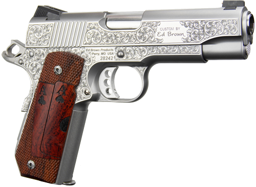Ed Brown "pair Of Aces" 2 Gun - Set Commander Bobtail 1-gun