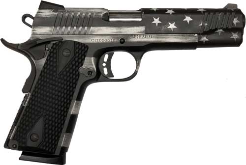 Citadel M1911 Government 9mm - Cerakot Usa Flag Gray Scale