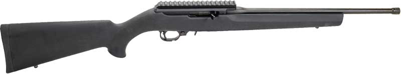 816341027268 Faxon 10/22 Hogue 22lr Rifle - 16" Pencil Barrel Black