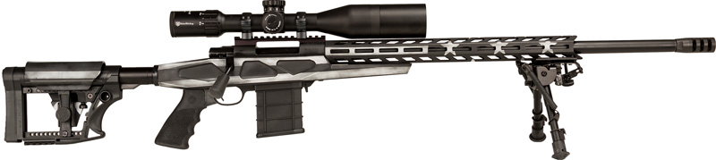Legacy Howa Flag Chassis - Grayscale .223rem 24" Threade<