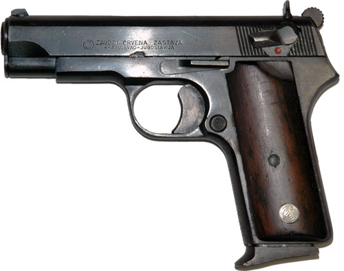 Ci Zastava M88a 9mm Luger - 1-8rd Mag Blued Vg Condition