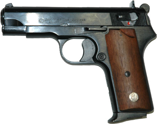 Ci Zastava M88a 9mm Luger - 1-8rd Mag Blued Excellent Cond