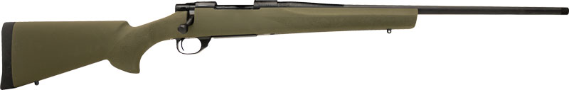 682146881240 Howa M1500 243 Win Blued/syn - 22"bbl Youth Green Hogue Stock