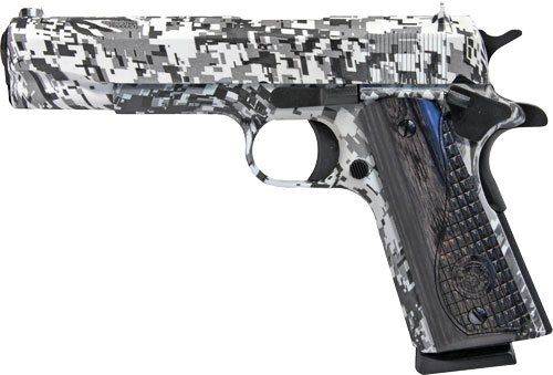 Iver Johnson 1911a1 .45acp - 5" Fs 8rd Digital Snow<