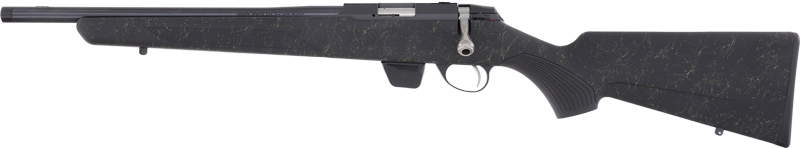 082442993645 Tikka T1x 22lr 16" Threaded - Blued/roughtech Emerald Left H
