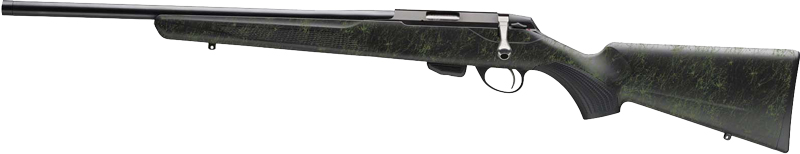 082442993614 Tikka T1x Left Hand 17hmr 20" - Threaded Blued/roughtech Emrld