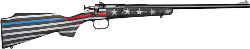 Crickett Rifle G2 22lr Old - Glory Crkt Blued First Respnd<