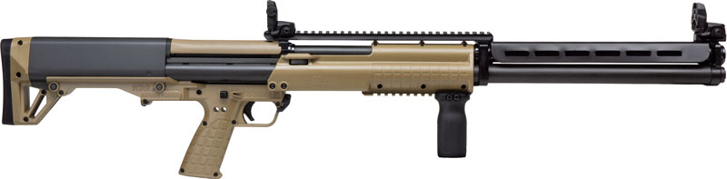 640832007459 Kel-tec Ksg-25 Shotgun 12ga. - 3" 25-shot 30.5" Cylinder Tan