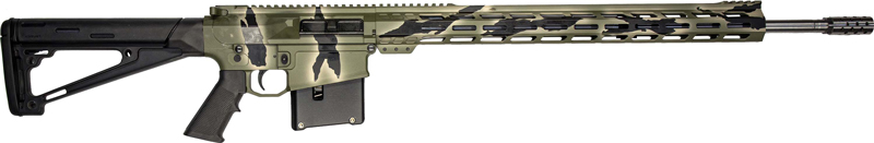 Glfa Gl10 Rifle 7mm Prc 24" - 1:8 Ss Bbl Pursuit Green Camo