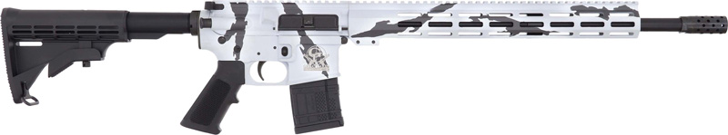 638457791983 Glfa Ar15 Rifle 223 Wylde - 16" Nit Bbl Pursuit Snow Camo