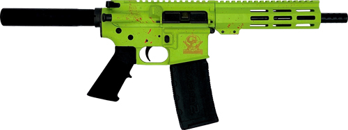 638457791440 Glfa Ar15 Pistol 223 Wylde - 7.5" Nitride Zombie Splatter