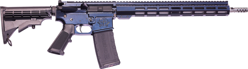 638457792676 Glfa Ar15 Galaxy 223 Wylde 16" - S/s Bbl Liberty Blue Finish