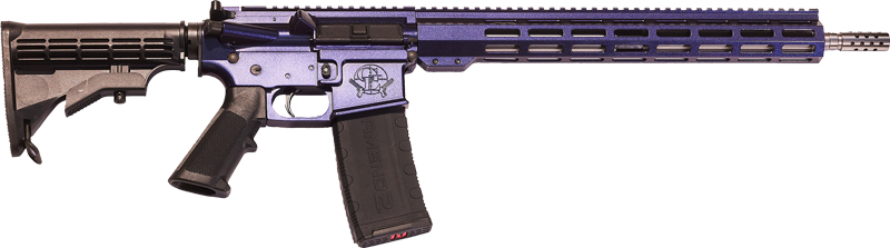 638457792690 Glfa Ar15 Galaxy 223 Wylde 16" - S/s Bbl Mystique Purple Finish