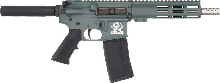 Glfa Ar15 Pistol .223 Wylde - 7.5" Ss. Bbl. Charcoal Green-img-0