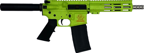638457791457 Glfa Ar15 Pistol 223 Wylde - 7.5" S/s Bbl Zombie Splatter