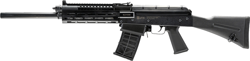 810058882011 Jts M12ak-t1a 12ga 3" 18.7" - (2)5rd Mags M-lok Rail Black
