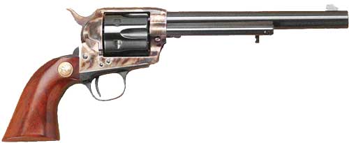 814230010636 Cimarron P-model 38sp/357mag - Pw Fs 7.5" Cc/blued Walnut