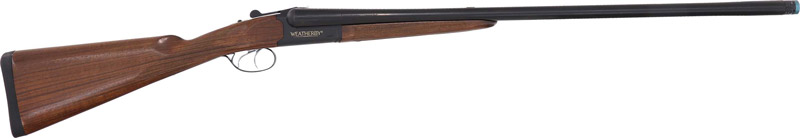 0747115452767 Weatherby Orion Sxs 410 28" - Blued/walnut