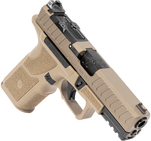 Zev Technologies Zev Oz9v2 Combat 9mm Pistol - Fde Compact Slide X Grip 15rd