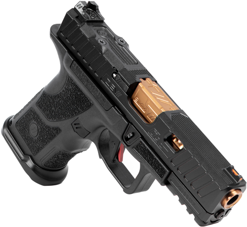 Zev Oz9v2 Elite Compact Pistol - 9mm 15rd Black/bronze