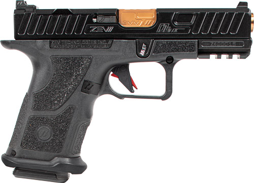 Zev Oz9c Elite Hypercomp V2 - 9mm Black/bronze 10rd Mag