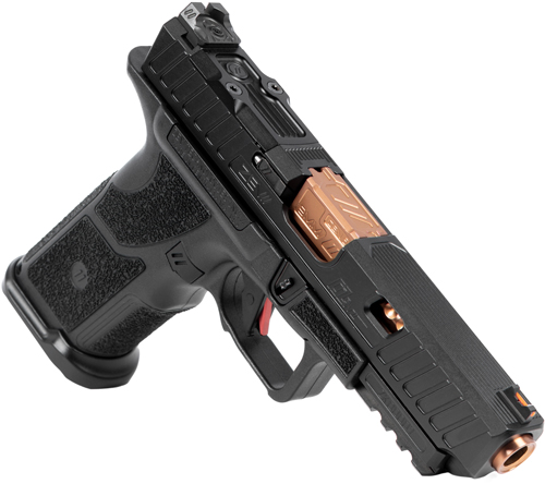 Zev Technologies Zev Oz9v2 Elite Pistol Full - Length Slide 9mm 17rd Blk/brz