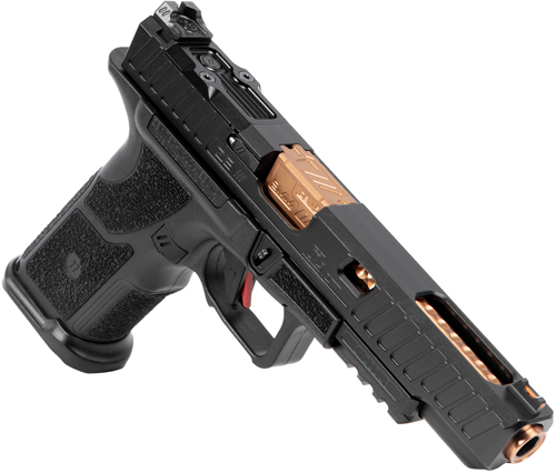 Zev Technologies Zev Oz9v2 Elite Pistol Long - Slide 9mm 17rd Black/bronze