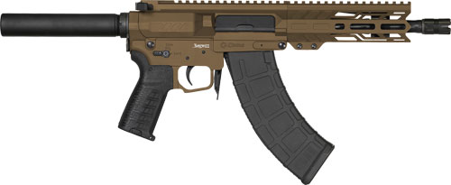 CMMG Pistol Banshee Mk47 7.62x - 39mm 8" Pistol Tube Bronze !