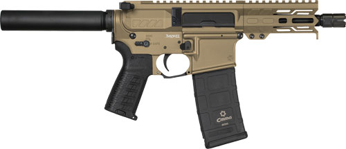 CMMG Pistol Banshee Mk4 9mm 5" - Rdb/9arc 30rd Pistoltube Tan!