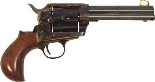 844234128365 Cimarron Thunderball 357 Mag - Fs 4.75" Cc/blued Wlnt Birdshd