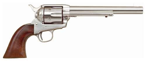 844234128358 Cimarron Frontier 45lc - Fs 7.5" Stainless Walnut