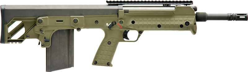 640832007510 Kel-tec Rfb 7.62 Nato Rifle - 18"bbl 20-shot Green