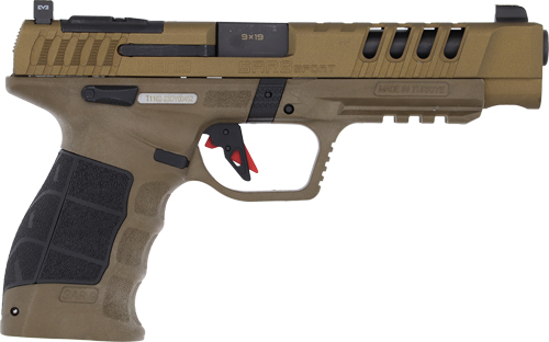 810075873979 Sar Usa Sar9 Sport 9mm Gen 3 - 5.2" Bbl 17&19 Rd Mag Bronze