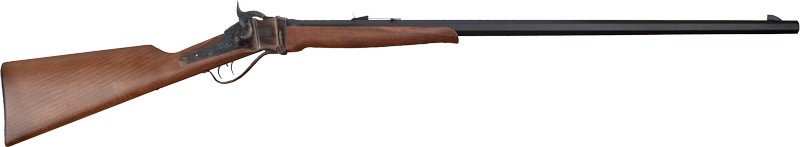 844234129737 Cimarron Sharps Business 45-70 - 32" Octagonal  Cc/blued Walnut
