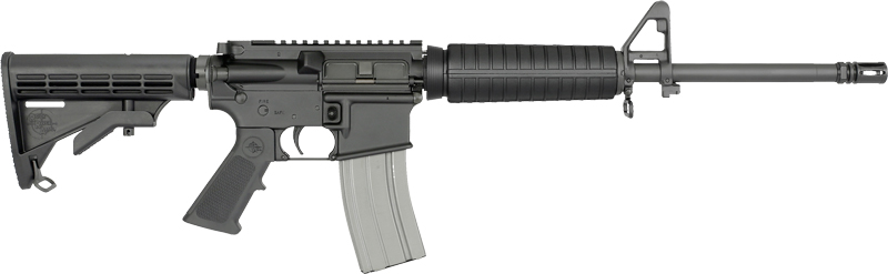 Rra Car A4 Carbine 6.8 Spc - 16" Bbl 6 Pos A2 Sight Blk