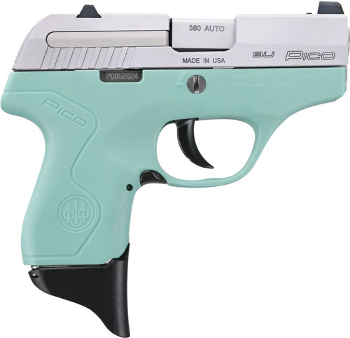 Beretta Pico .380acp Front - Night Sight Inox/re Blue Poly