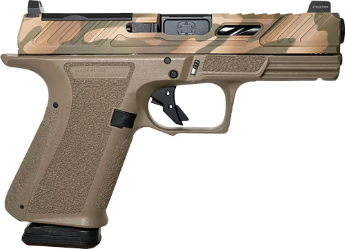 Shadow Systems Mr920 Elite Fde - Fde Optc Cut/unthrd Camo Slide
